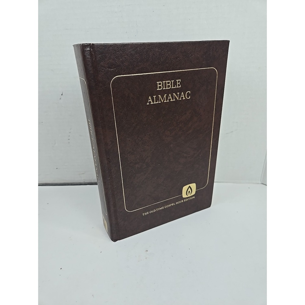 Vtg 1980 Bible Almanac The Old-time Gospel Hour Edition Hard Cover MINT Cond!